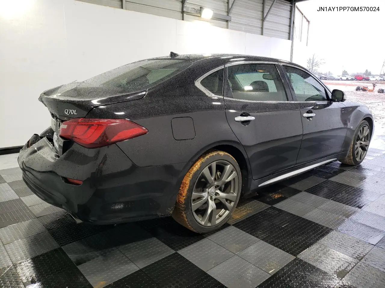 2016 Infiniti Q70L 5.6 VIN: JN1AY1PP7GM570024 Lot: 45127945