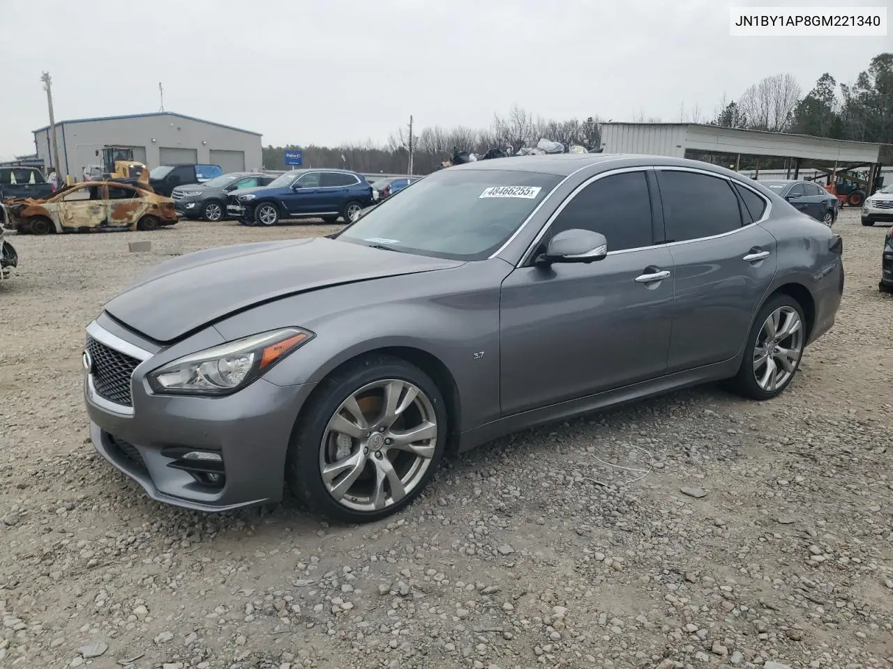 2016 Infiniti Q70 3.7 VIN: JN1BY1AP8GM221340 Lot: 48466255
