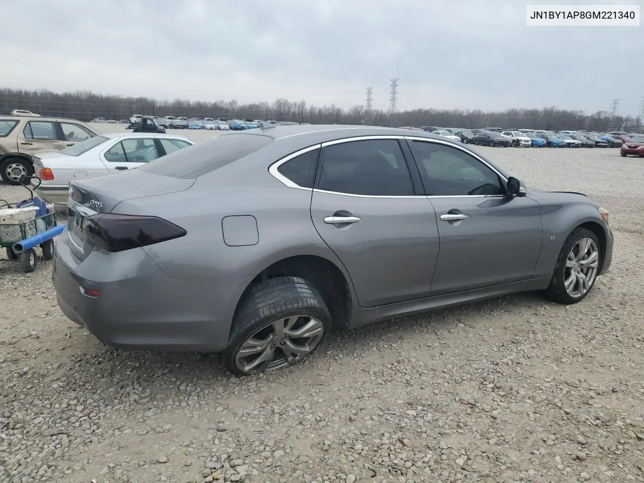 2016 Infiniti Q70 3.7 VIN: JN1BY1AP8GM221340 Lot: 48466255