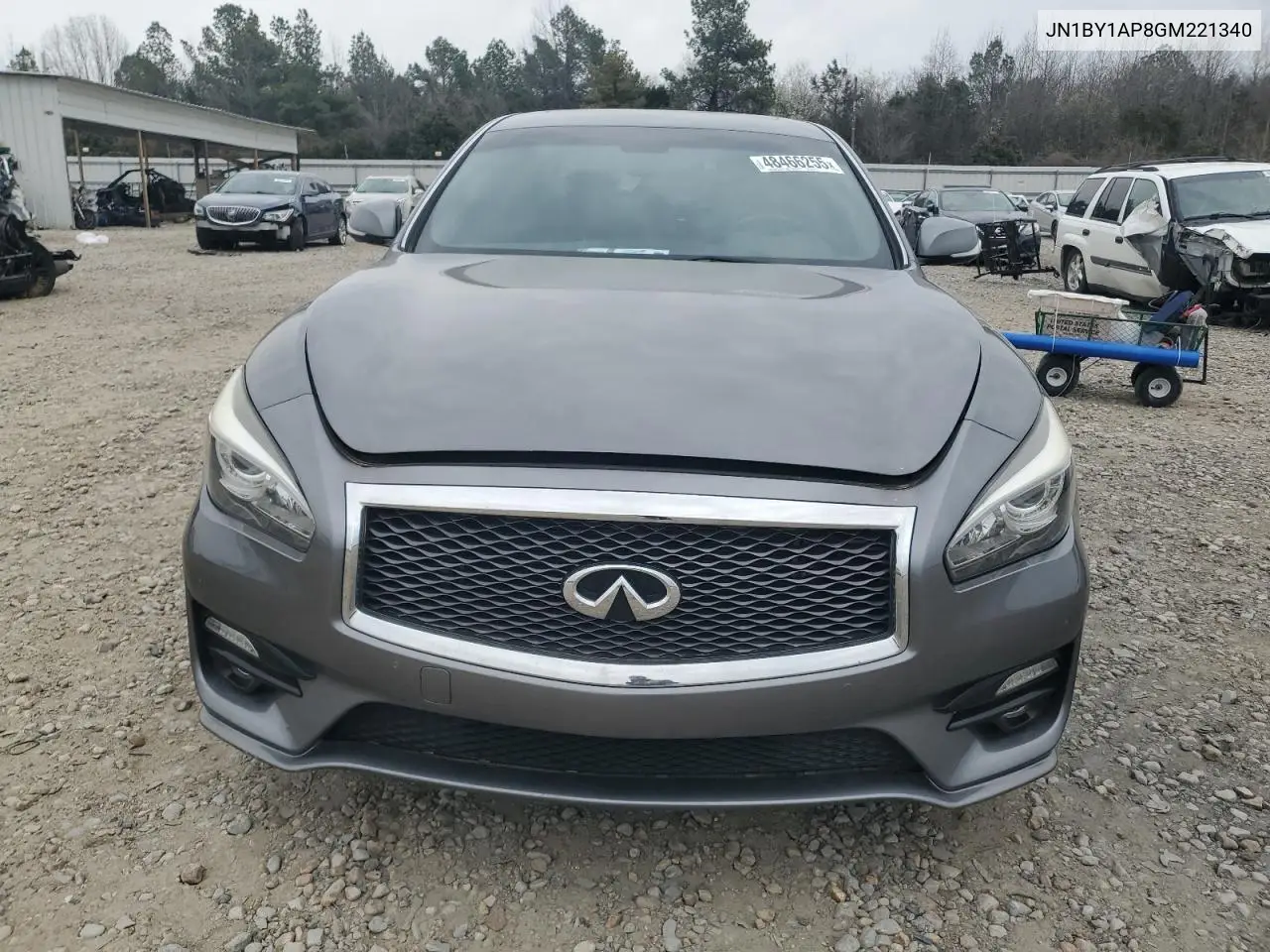 2016 Infiniti Q70 3.7 VIN: JN1BY1AP8GM221340 Lot: 48466255