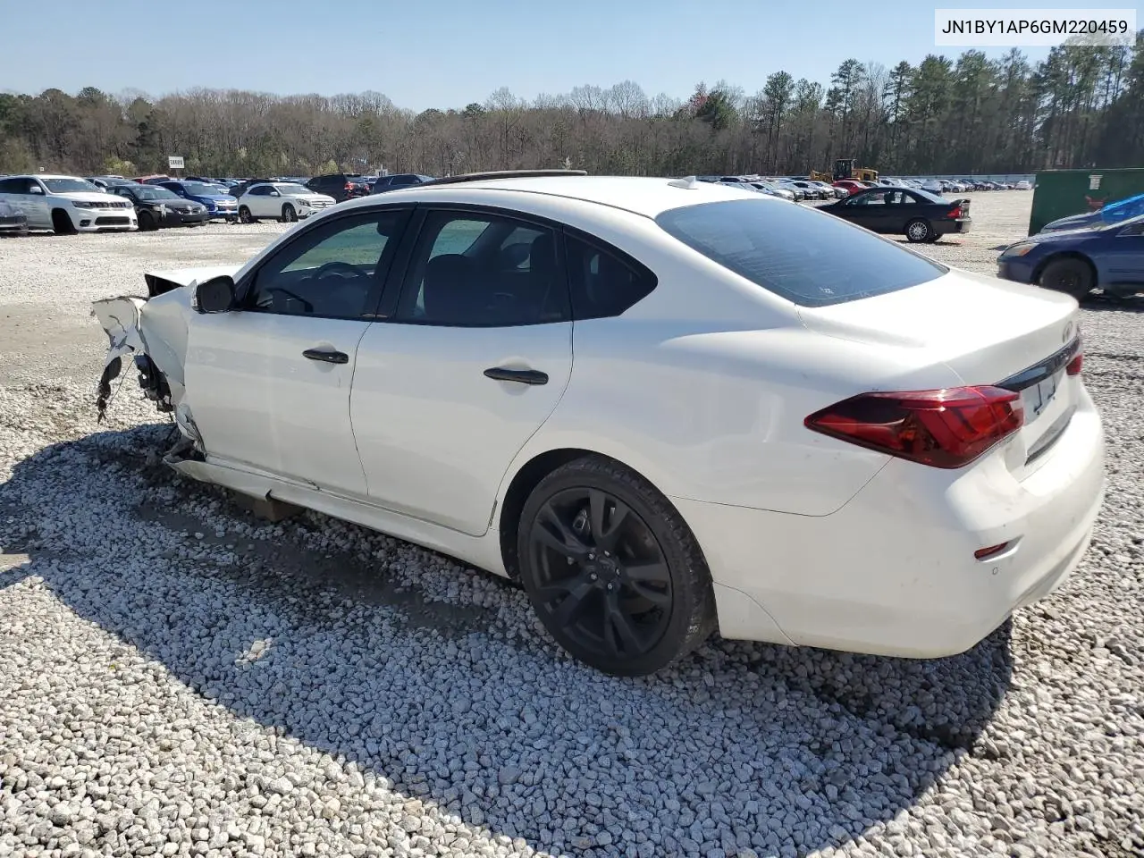 2016 Infiniti Q70 3.7 VIN: JN1BY1AP6GM220459 Lot: 48928775