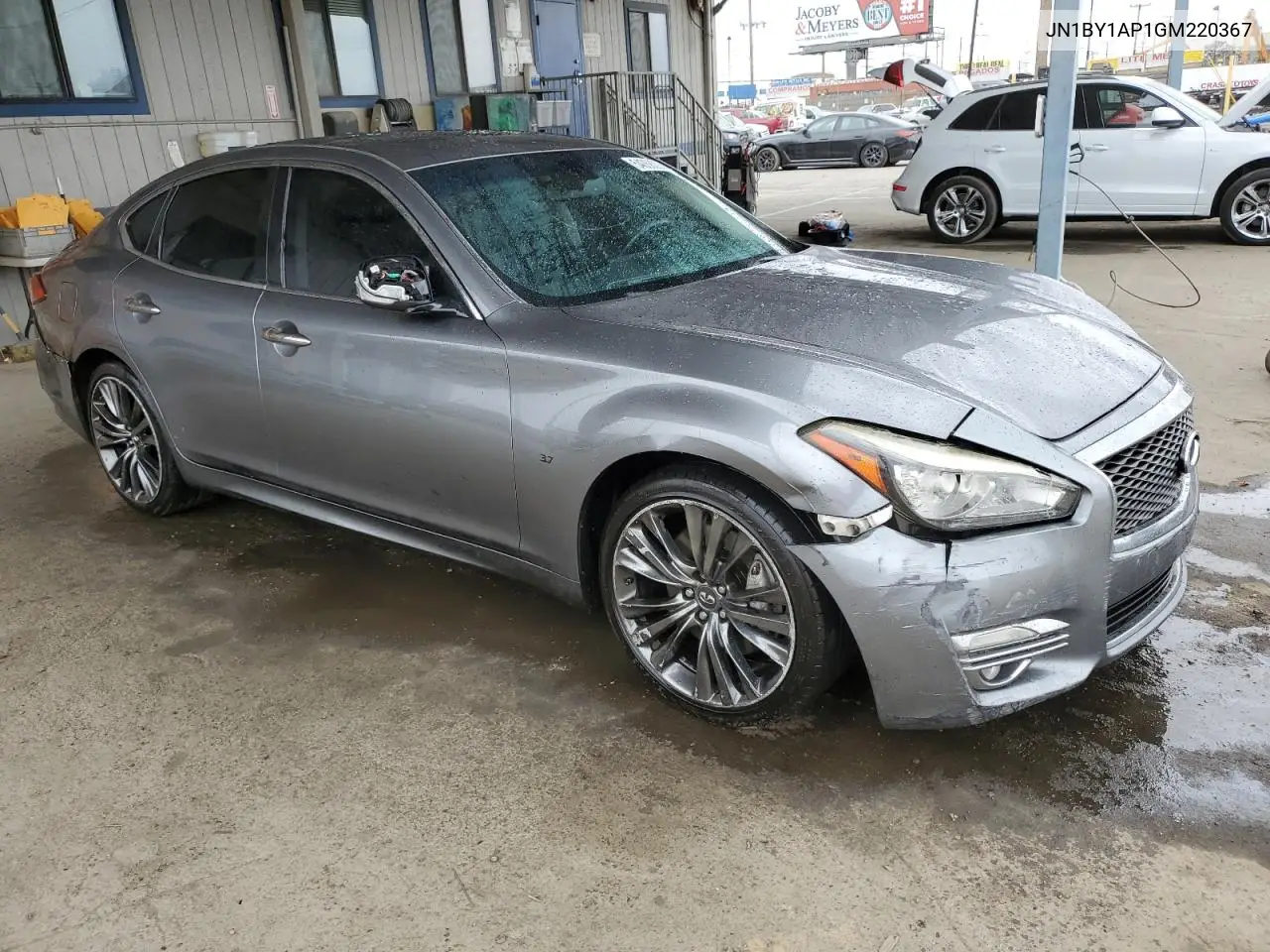 2016 Infiniti Q70 3.7 VIN: JN1BY1AP1GM220367 Lot: 54068025