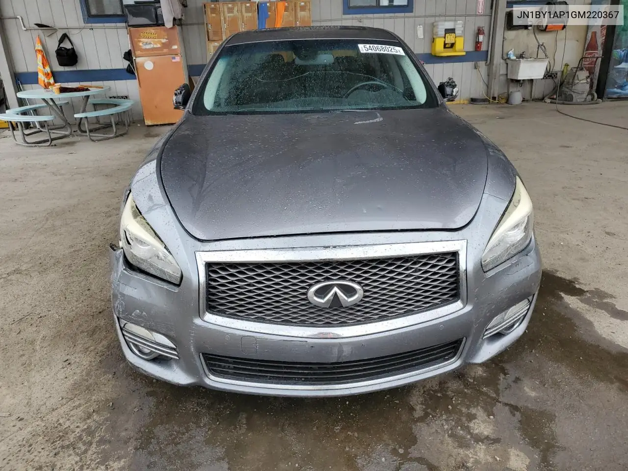 2016 Infiniti Q70 3.7 VIN: JN1BY1AP1GM220367 Lot: 54068025