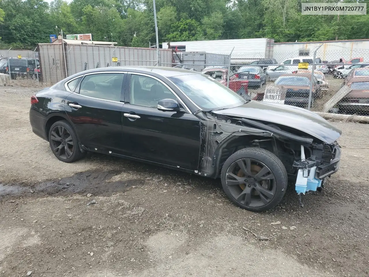 2016 Infiniti Q70L 3.7 VIN: JN1BY1PRXGM720777 Lot: 54720165