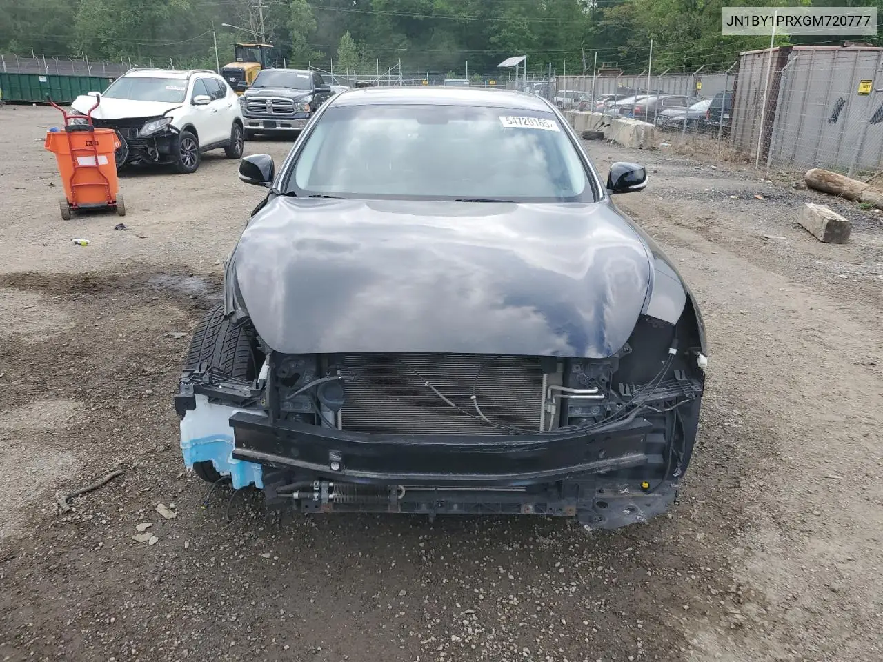2016 Infiniti Q70L 3.7 VIN: JN1BY1PRXGM720777 Lot: 54720165