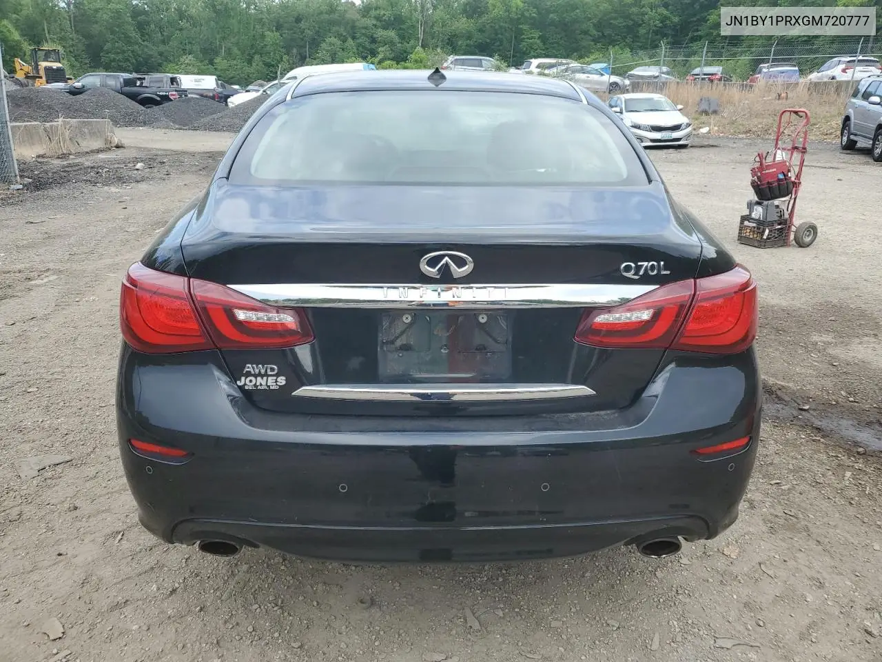 2016 Infiniti Q70L 3.7 VIN: JN1BY1PRXGM720777 Lot: 54720165