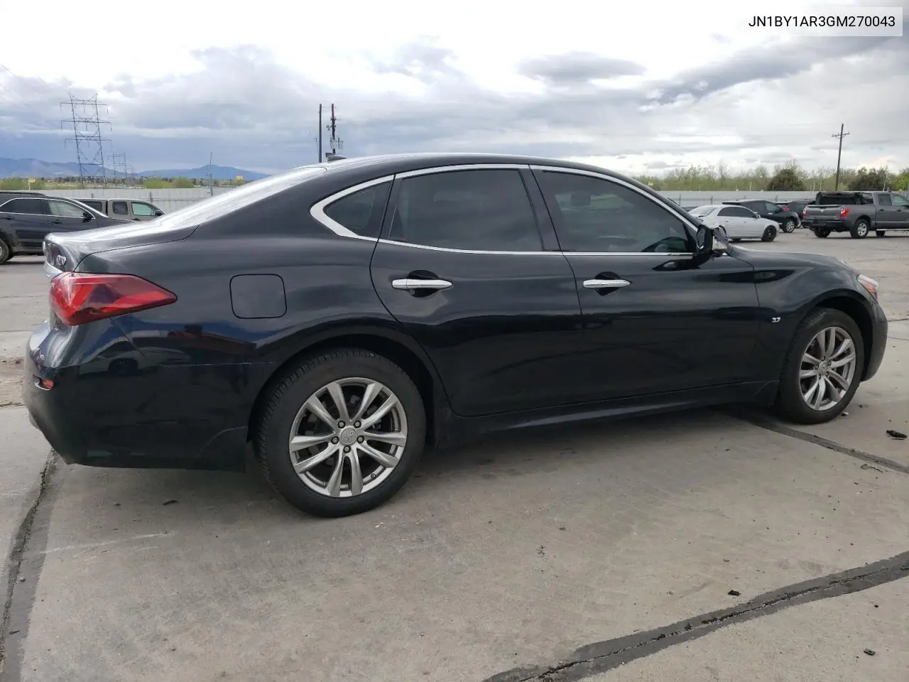 2016 Infiniti Q70 3.7 VIN: JN1BY1AR3GM270043 Lot: 55460015