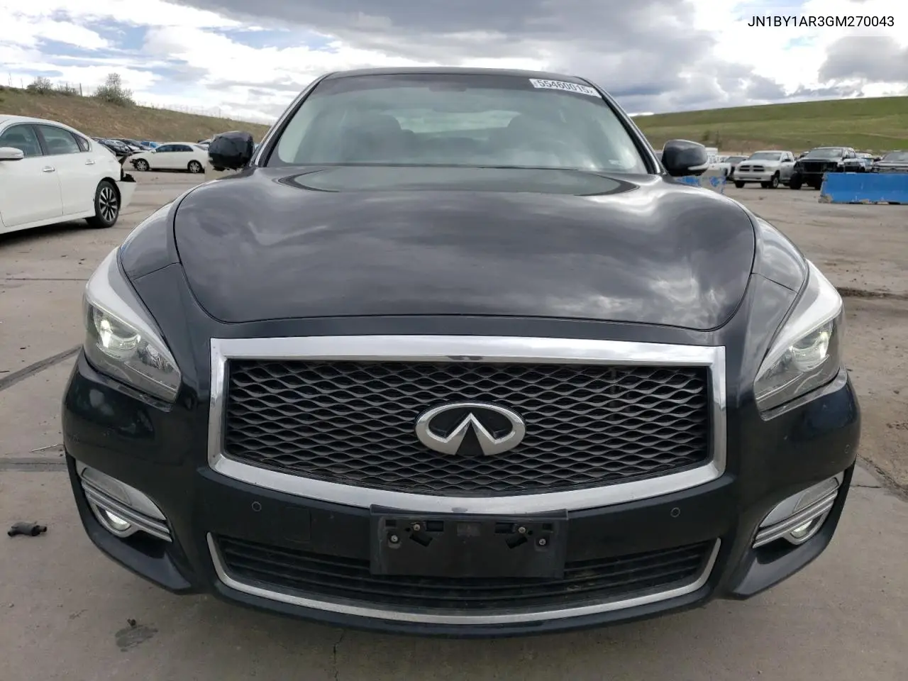 2016 Infiniti Q70 3.7 VIN: JN1BY1AR3GM270043 Lot: 55460015