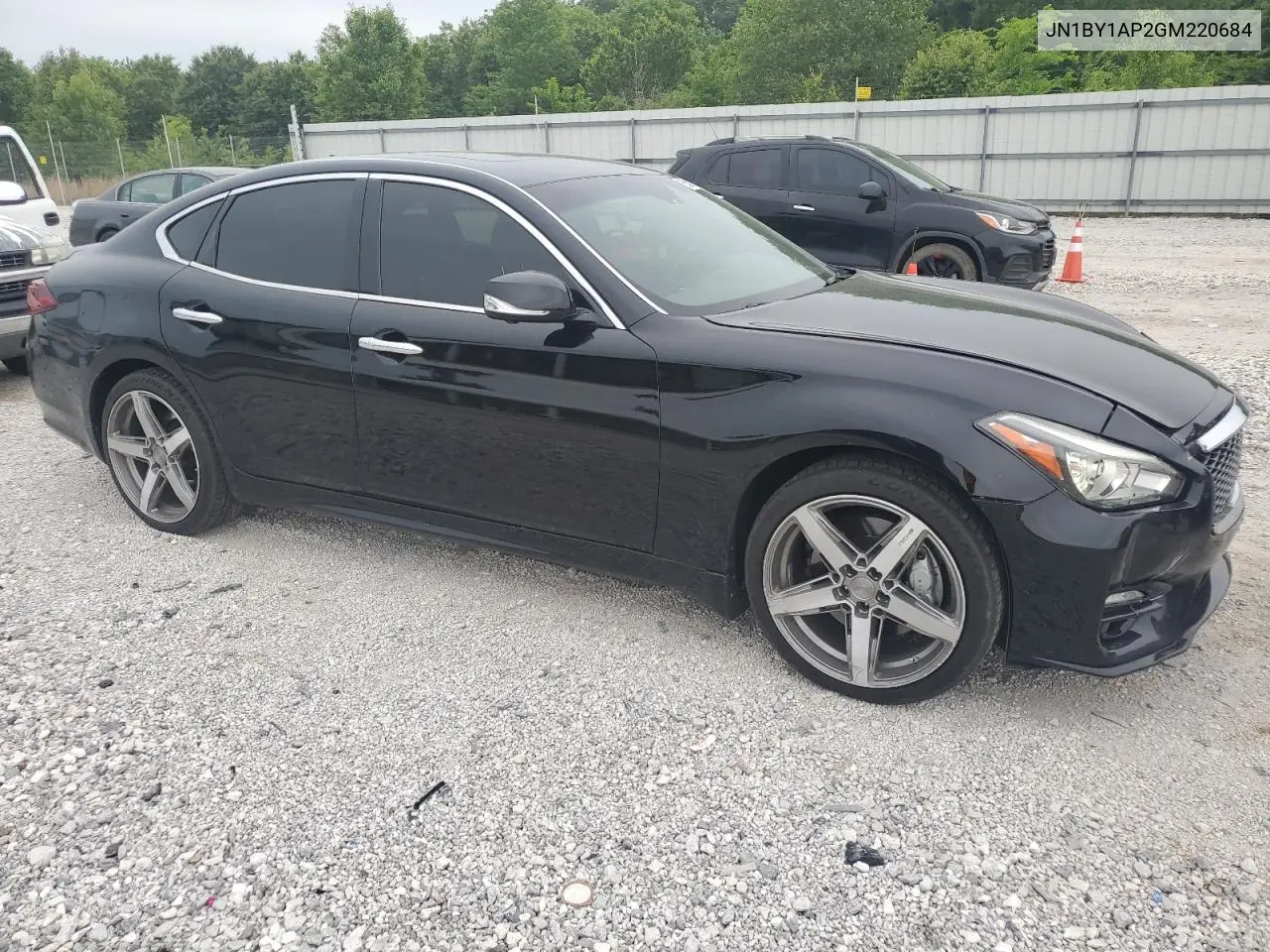 2016 Infiniti Q70 3.7 VIN: JN1BY1AP2GM220684 Lot: 55493695