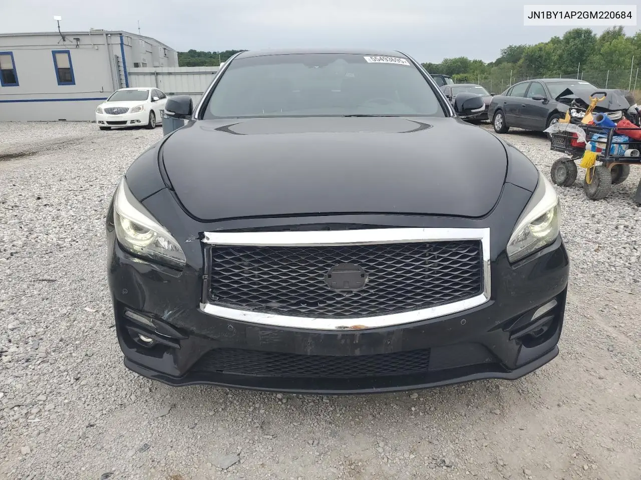 2016 Infiniti Q70 3.7 VIN: JN1BY1AP2GM220684 Lot: 55493695