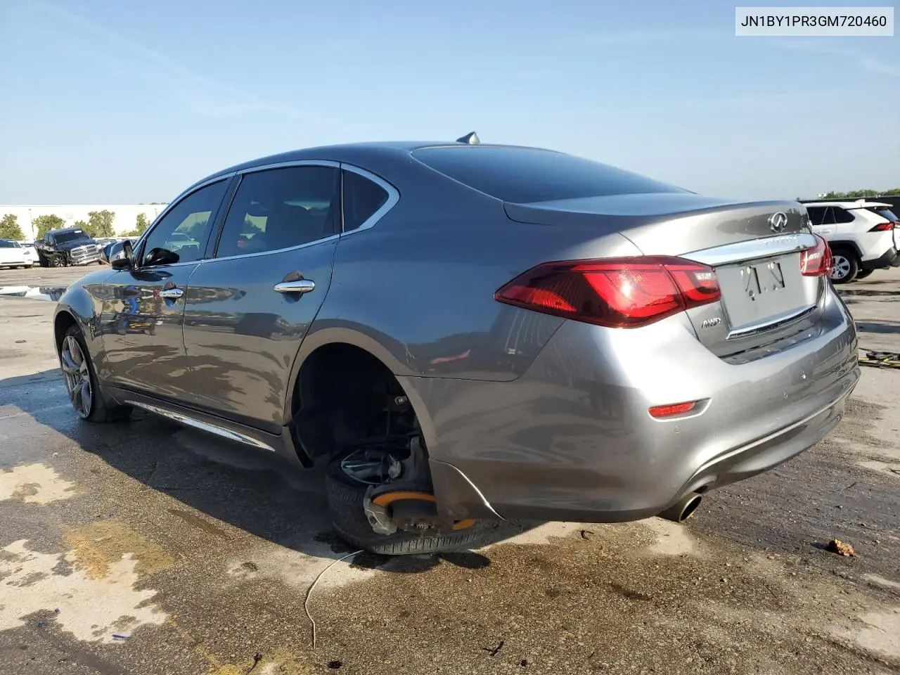 2016 Infiniti Q70L 3.7 VIN: JN1BY1PR3GM720460 Lot: 56111075