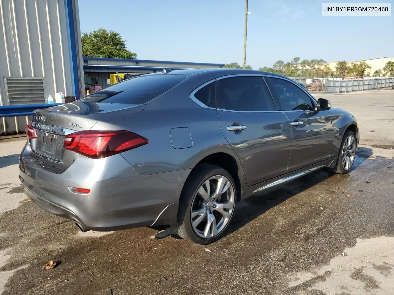 2016 Infiniti Q70L 3.7 VIN: JN1BY1PR3GM720460 Lot: 56111075