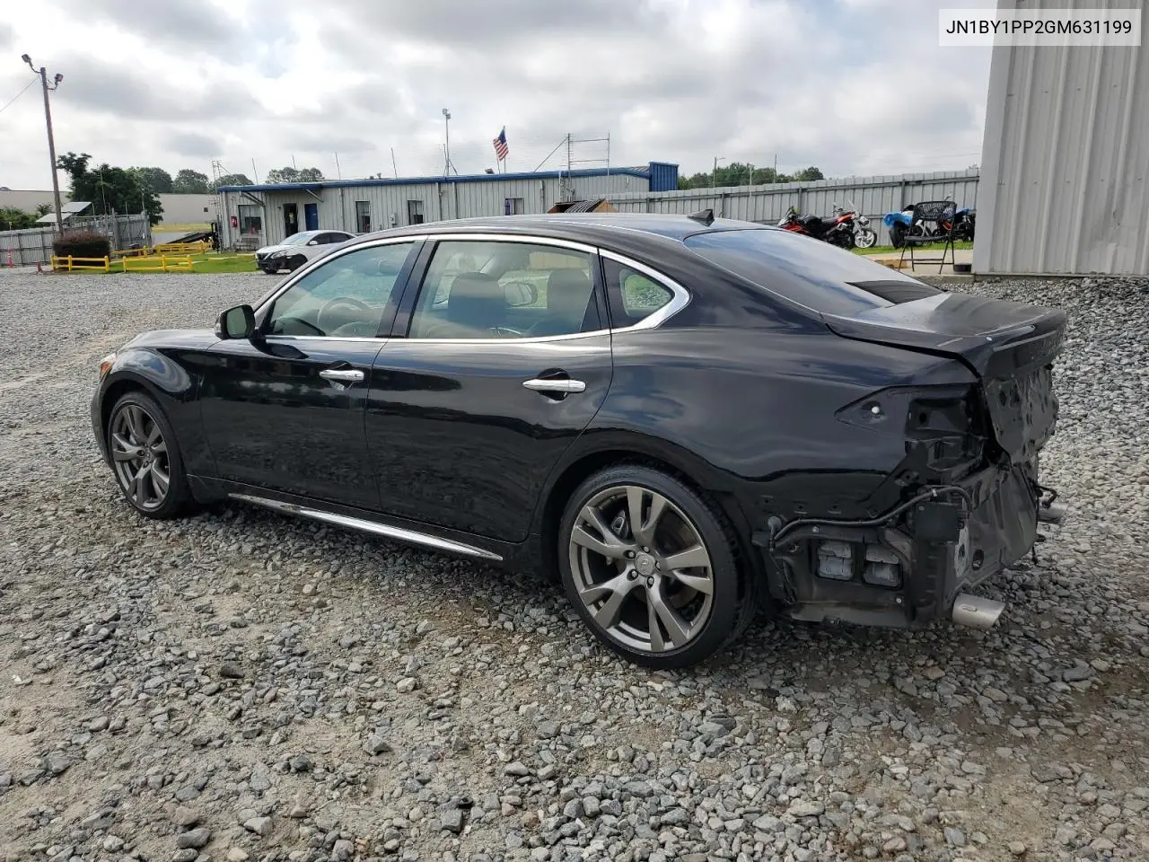 2016 Infiniti Q70L 3.7 VIN: JN1BY1PP2GM631199 Lot: 58154155