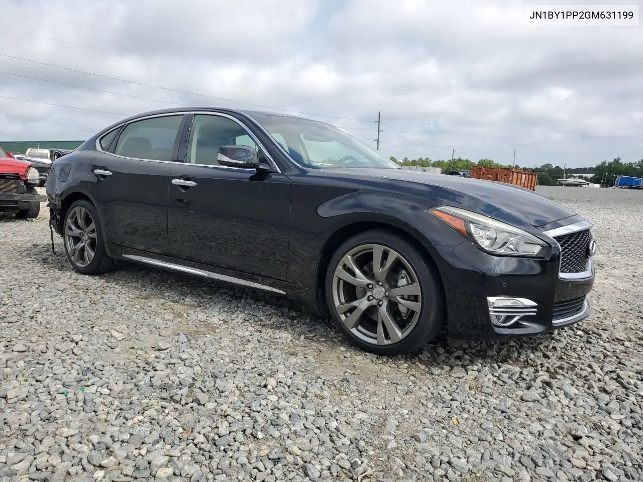 2016 Infiniti Q70L 3.7 VIN: JN1BY1PP2GM631199 Lot: 58154155