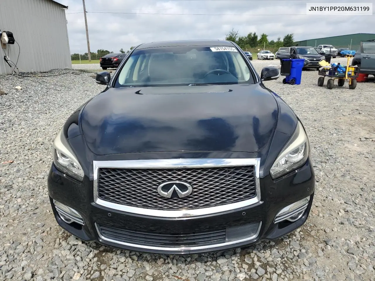 2016 Infiniti Q70L 3.7 VIN: JN1BY1PP2GM631199 Lot: 58154155