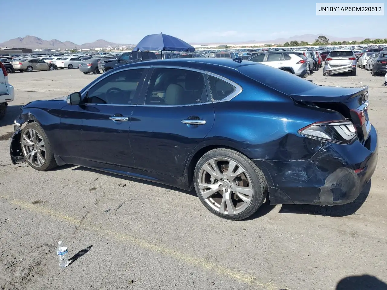 2016 Infiniti Q70 3.7 VIN: JN1BY1AP6GM220512 Lot: 59299085