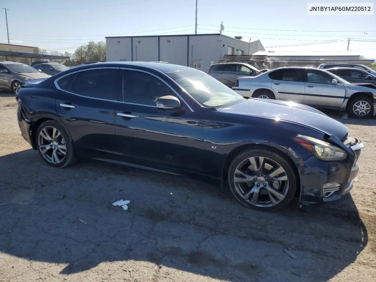2016 Infiniti Q70 3.7 VIN: JN1BY1AP6GM220512 Lot: 59299085