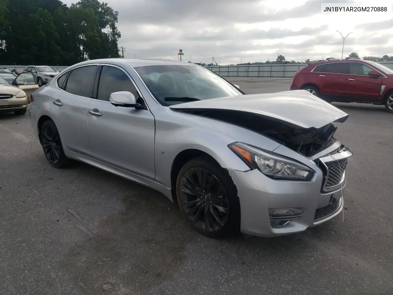 2016 Infiniti Q70 3.7 VIN: JN1BY1AR2GM270888 Lot: 60020975