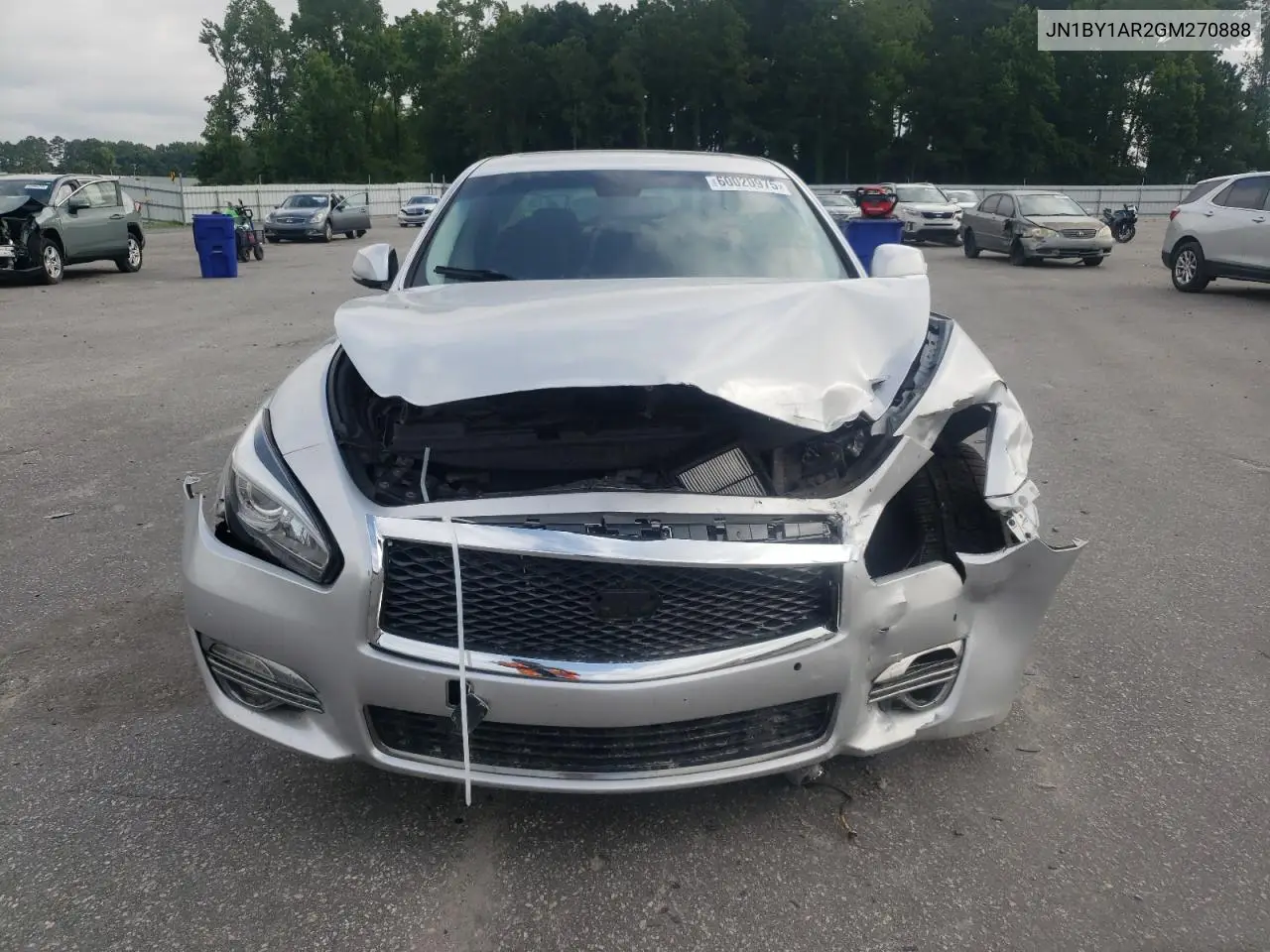 2016 Infiniti Q70 3.7 VIN: JN1BY1AR2GM270888 Lot: 60020975