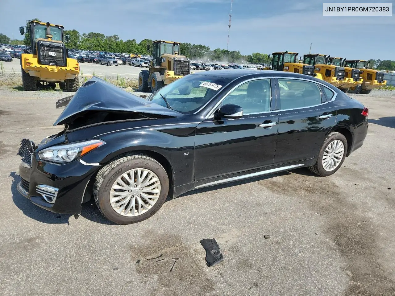 2016 Infiniti Q70L 3.7 VIN: JN1BY1PR0GM720383 Lot: 60781475