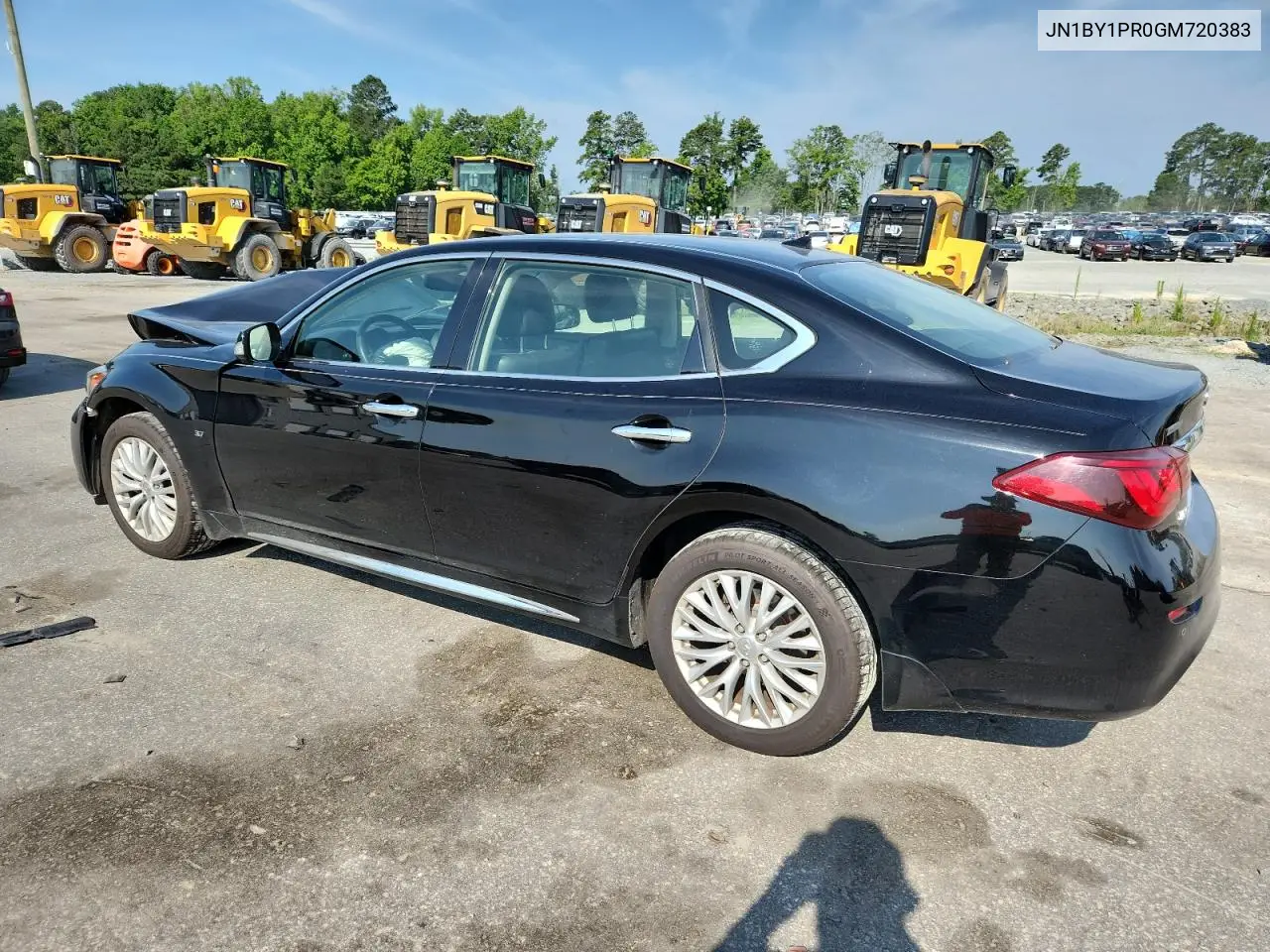 2016 Infiniti Q70L 3.7 VIN: JN1BY1PR0GM720383 Lot: 60781475