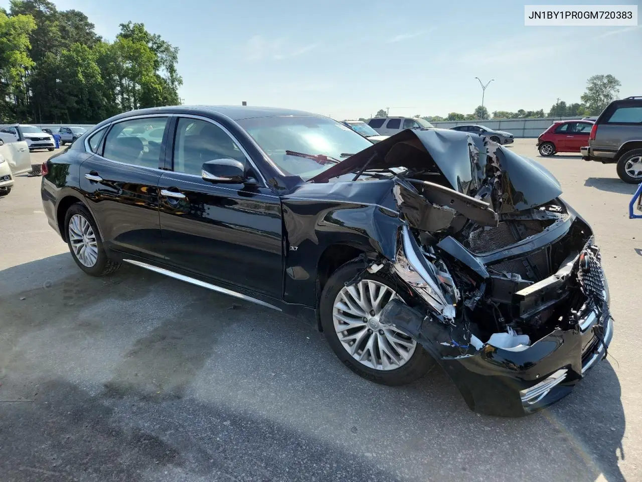 2016 Infiniti Q70L 3.7 VIN: JN1BY1PR0GM720383 Lot: 60781475