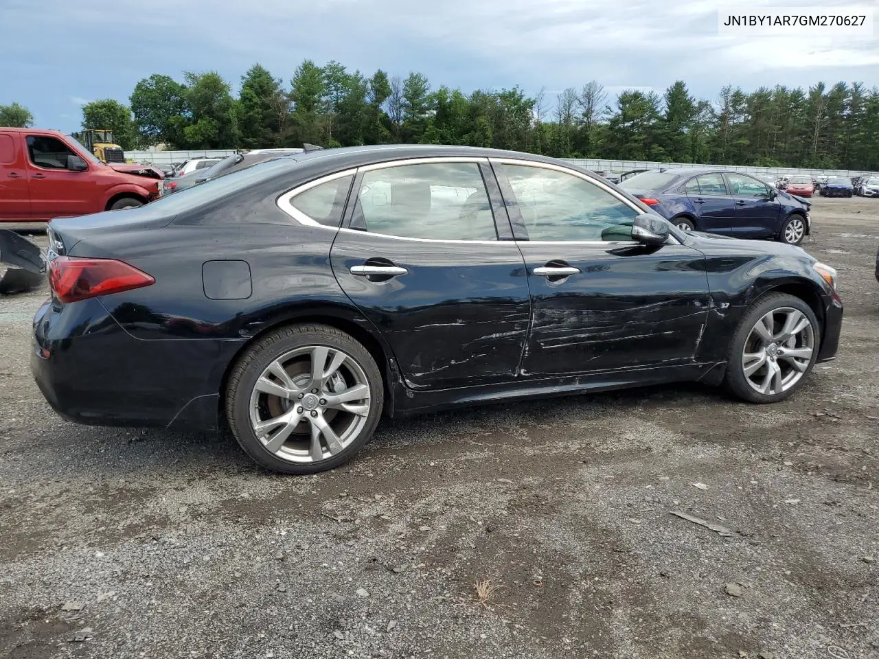 2016 Infiniti Q70 3.7 VIN: JN1BY1AR7GM270627 Lot: 60909155