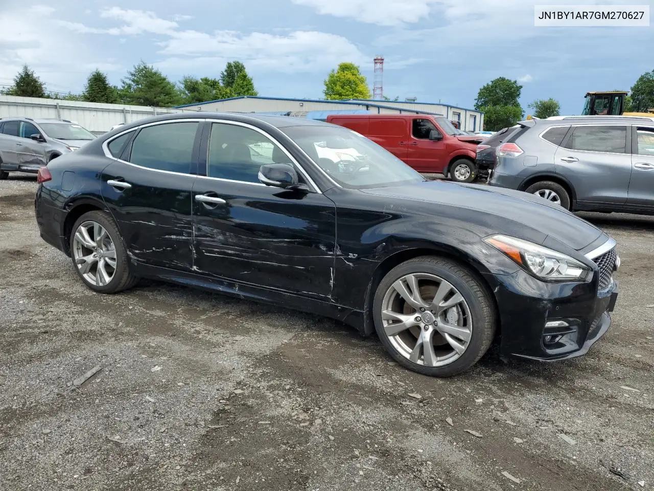 2016 Infiniti Q70 3.7 VIN: JN1BY1AR7GM270627 Lot: 60909155