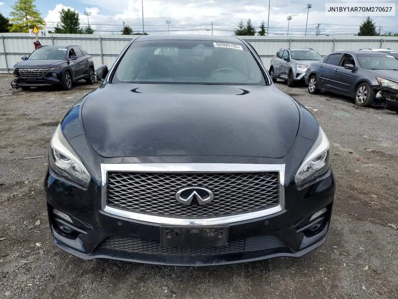 2016 Infiniti Q70 3.7 VIN: JN1BY1AR7GM270627 Lot: 60909155