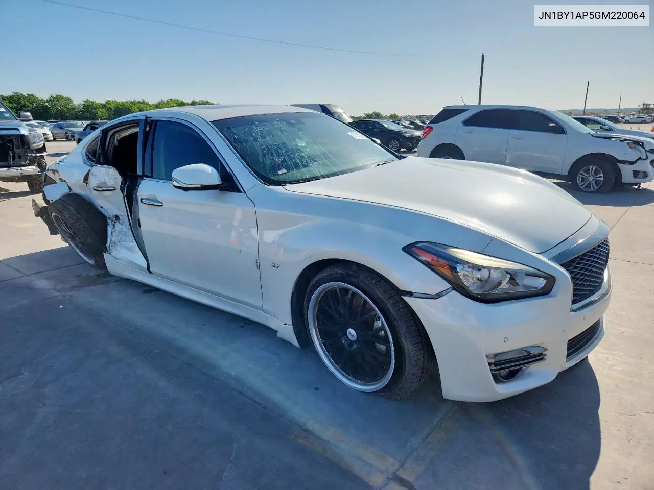 2016 Infiniti Q70 3.7 VIN: JN1BY1AP5GM220064 Lot: 61359045