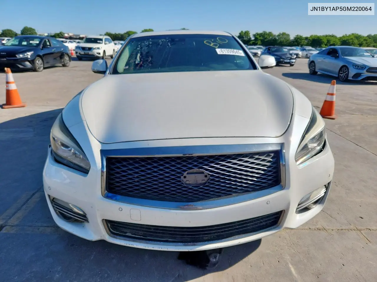 2016 Infiniti Q70 3.7 VIN: JN1BY1AP5GM220064 Lot: 61359045