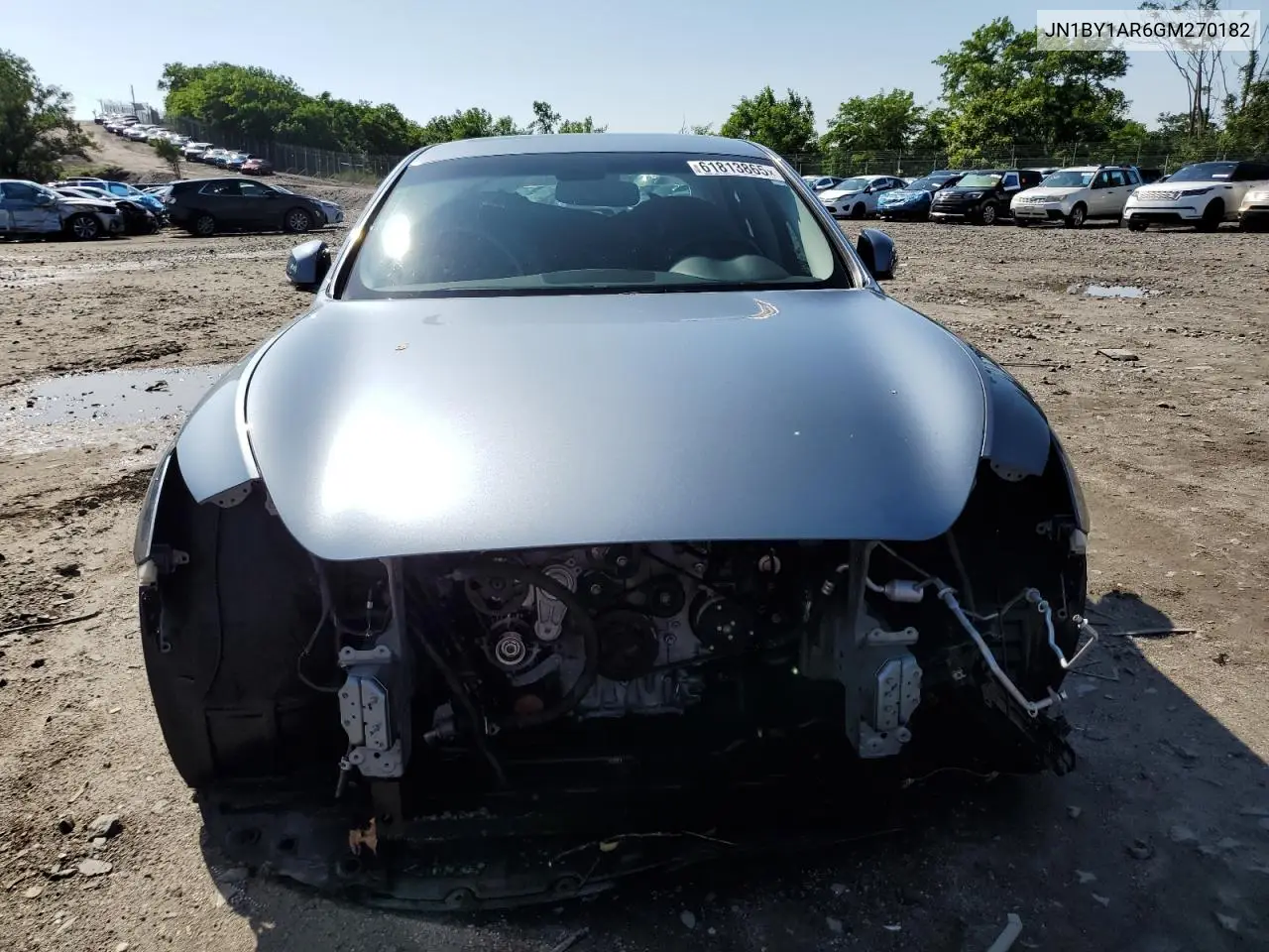 2016 Infiniti Q70 3.7 VIN: JN1BY1AR6GM270182 Lot: 61813865