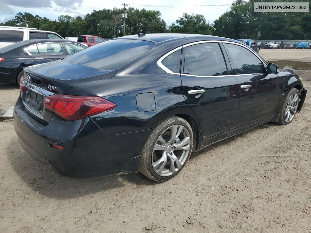 2016 Infiniti Q70 3.7 VIN: JN1BY1AP9GM221363 Lot: 62396355
