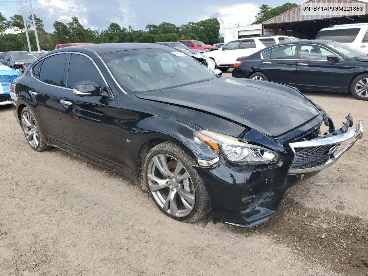 2016 Infiniti Q70 3.7 VIN: JN1BY1AP9GM221363 Lot: 62396355