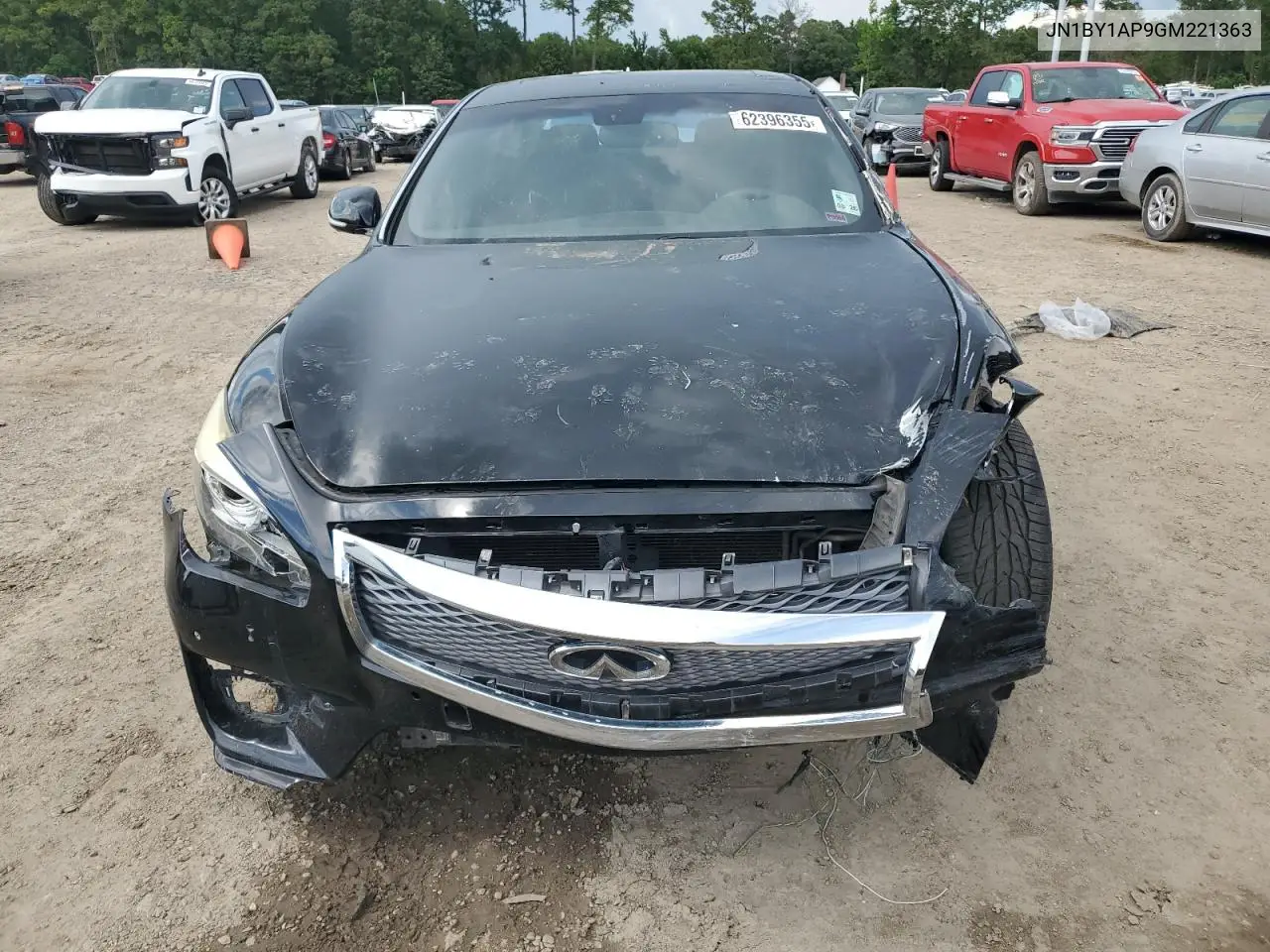 2016 Infiniti Q70 3.7 VIN: JN1BY1AP9GM221363 Lot: 62396355
