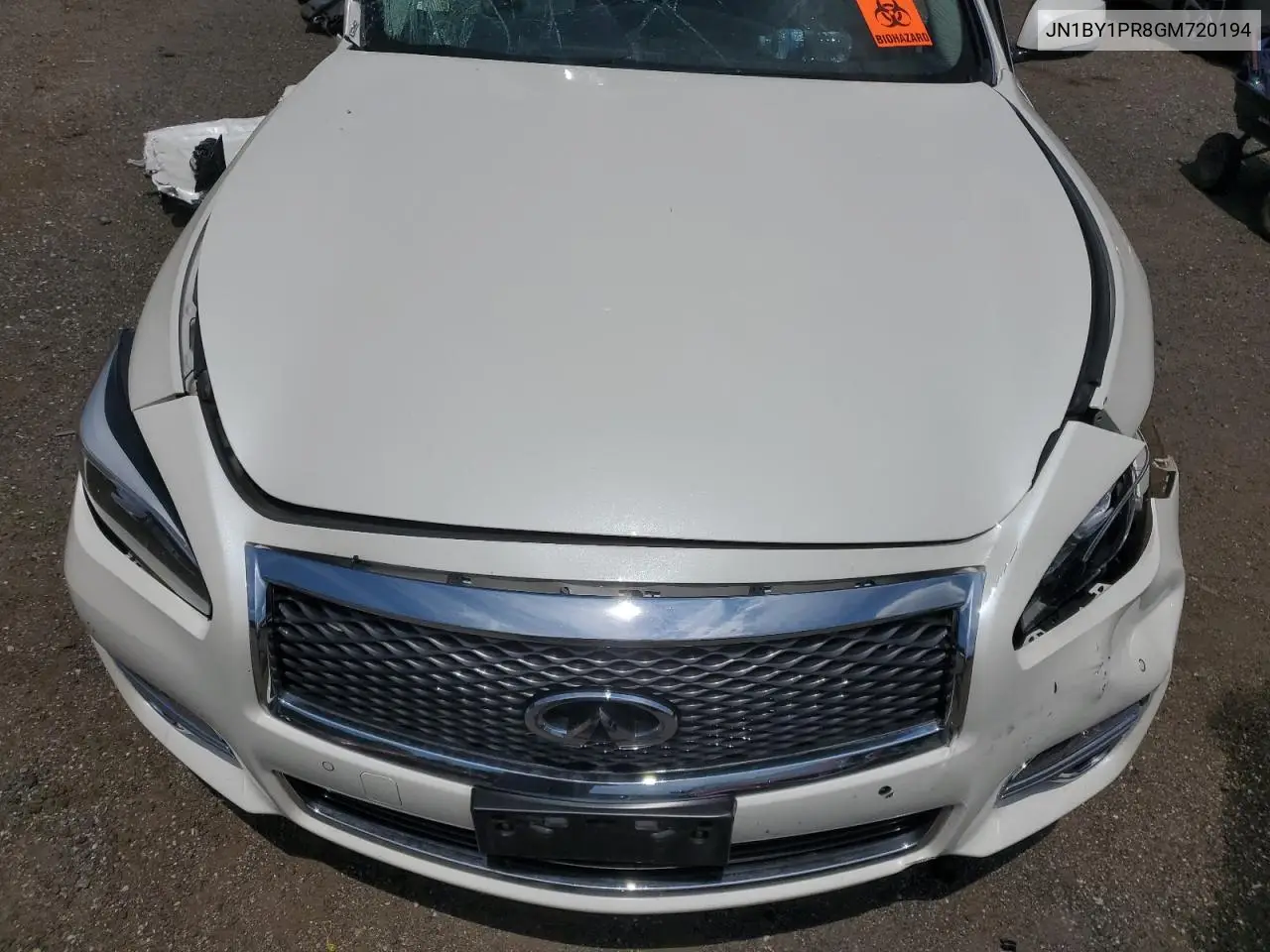 2016 Infiniti Q70L 3.7 VIN: JN1BY1PR8GM720194 Lot: 62942355