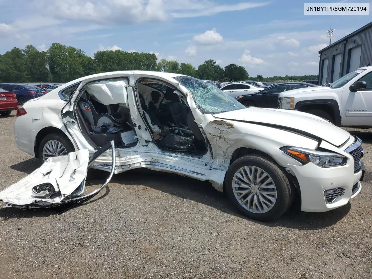 2016 Infiniti Q70L 3.7 VIN: JN1BY1PR8GM720194 Lot: 62942355