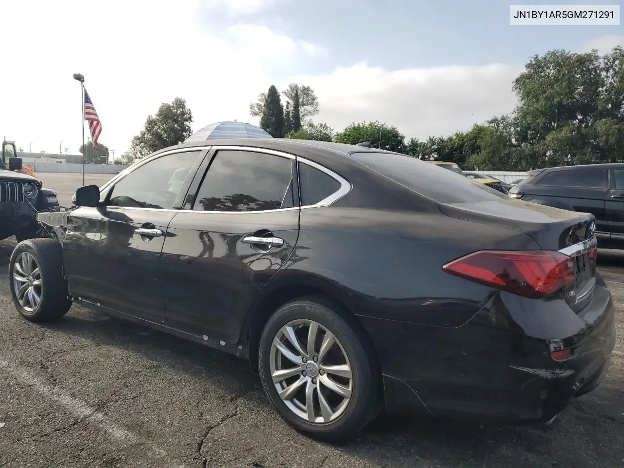 2016 Infiniti Q70 3.7 VIN: JN1BY1AR5GM271291 Lot: 62952935