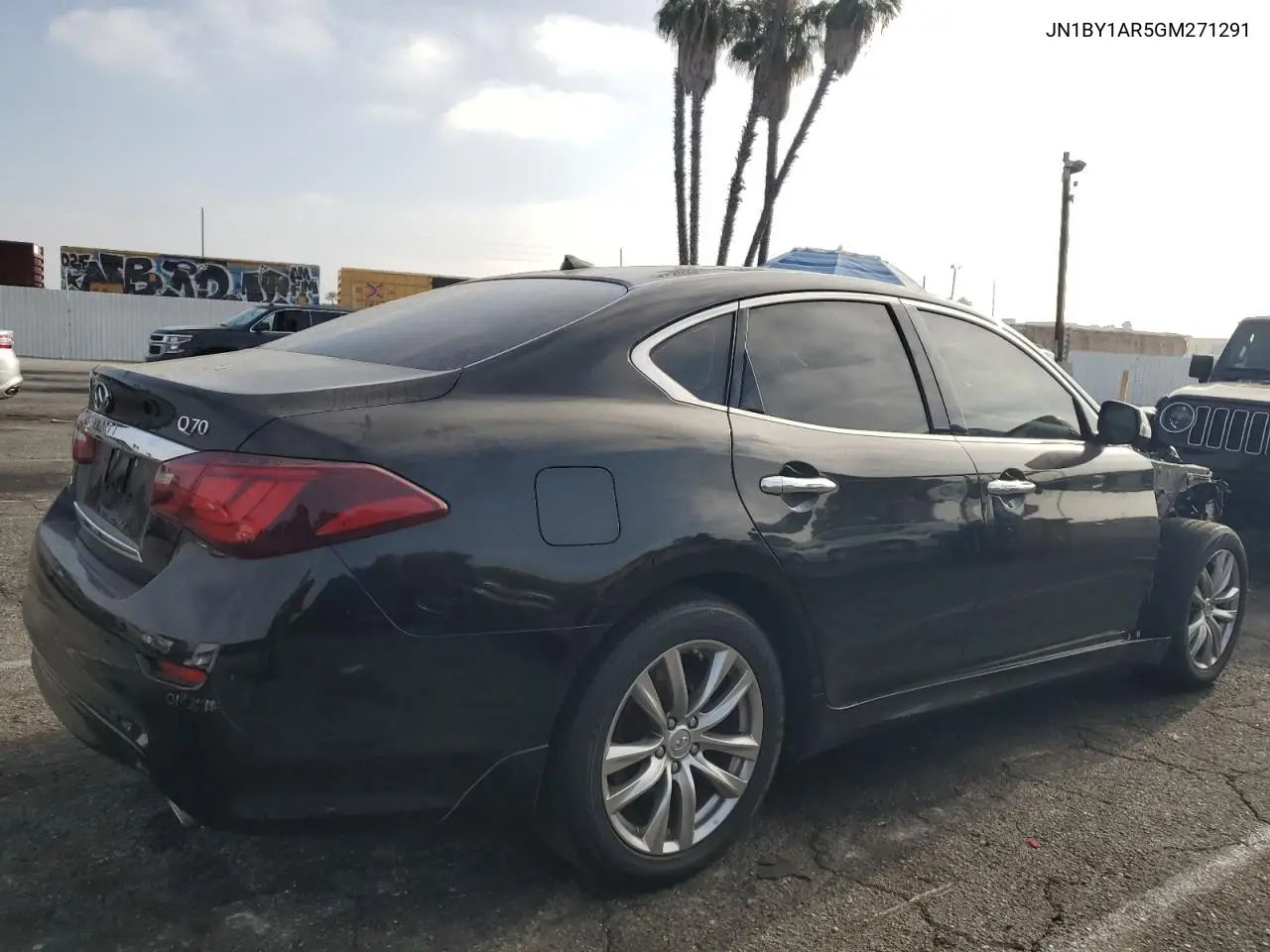 2016 Infiniti Q70 3.7 VIN: JN1BY1AR5GM271291 Lot: 62952935