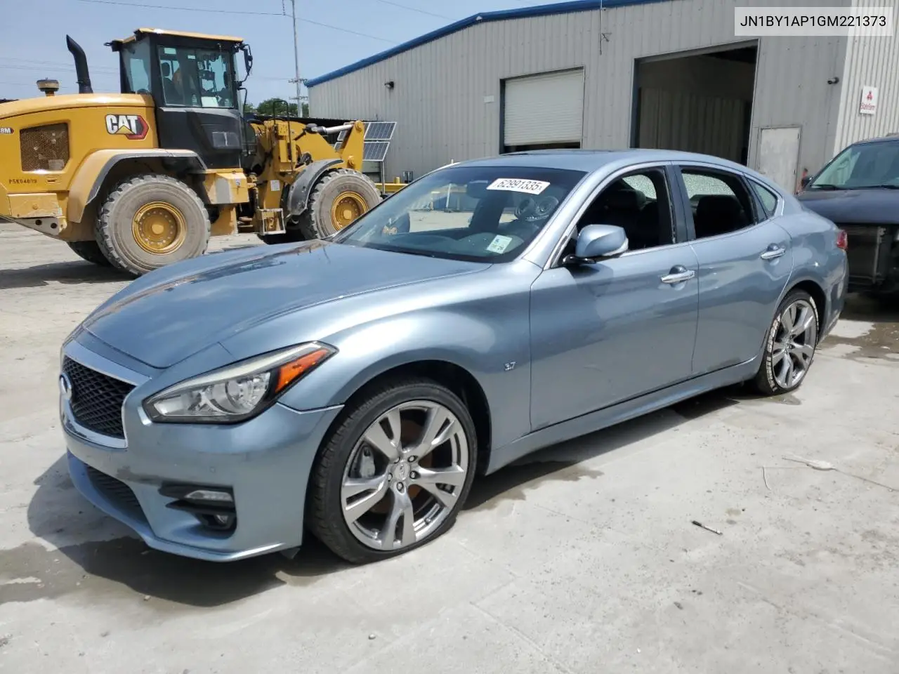 2016 Infiniti Q70 3.7 VIN: JN1BY1AP1GM221373 Lot: 62991335