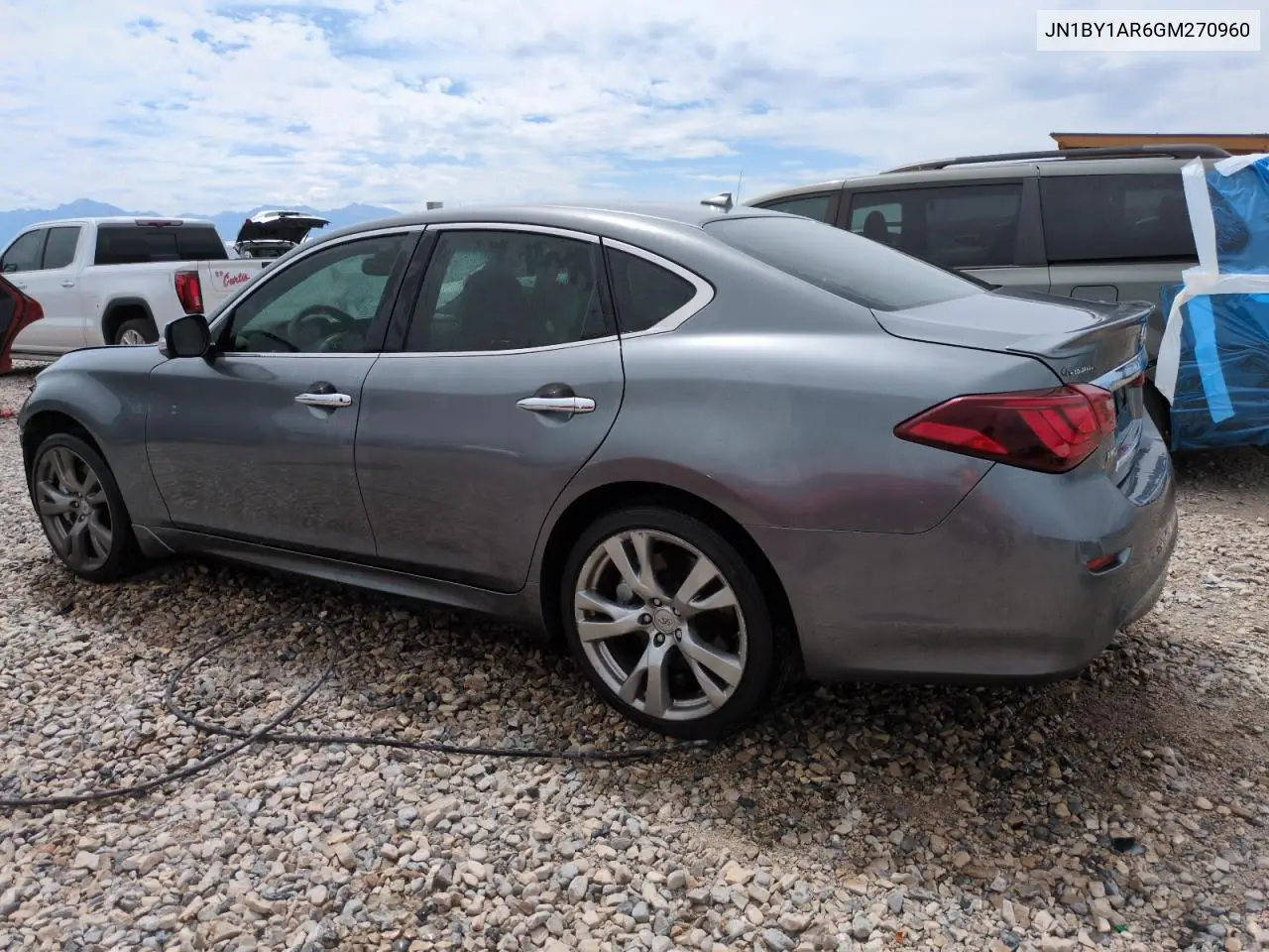 2016 Infiniti Q70 3.7 VIN: JN1BY1AR6GM270960 Lot: 63638115