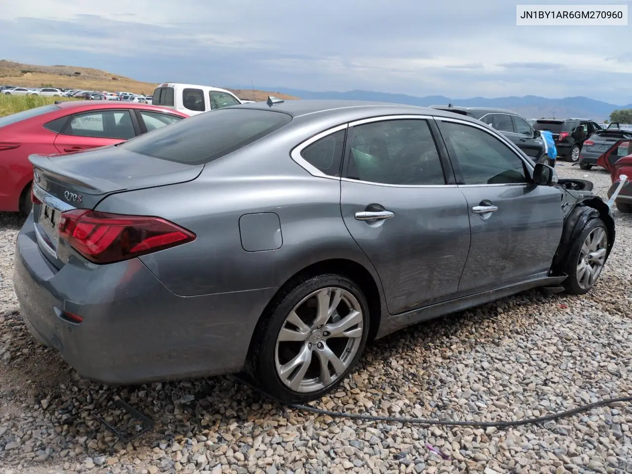 2016 Infiniti Q70 3.7 VIN: JN1BY1AR6GM270960 Lot: 63638115