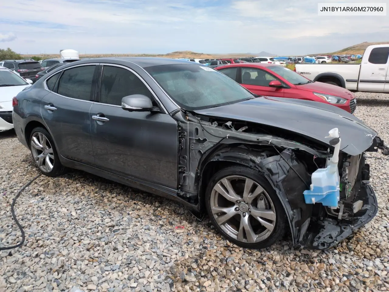 2016 Infiniti Q70 3.7 VIN: JN1BY1AR6GM270960 Lot: 63638115