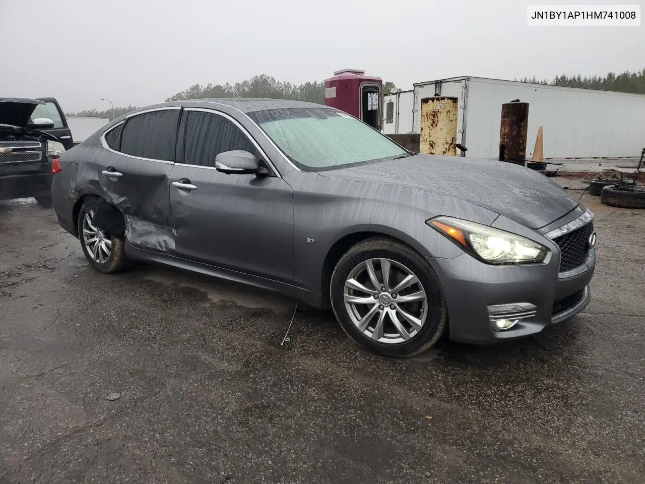2017 Infiniti Q70 3.7 VIN: JN1BY1AP1HM741008 Lot: 45001045