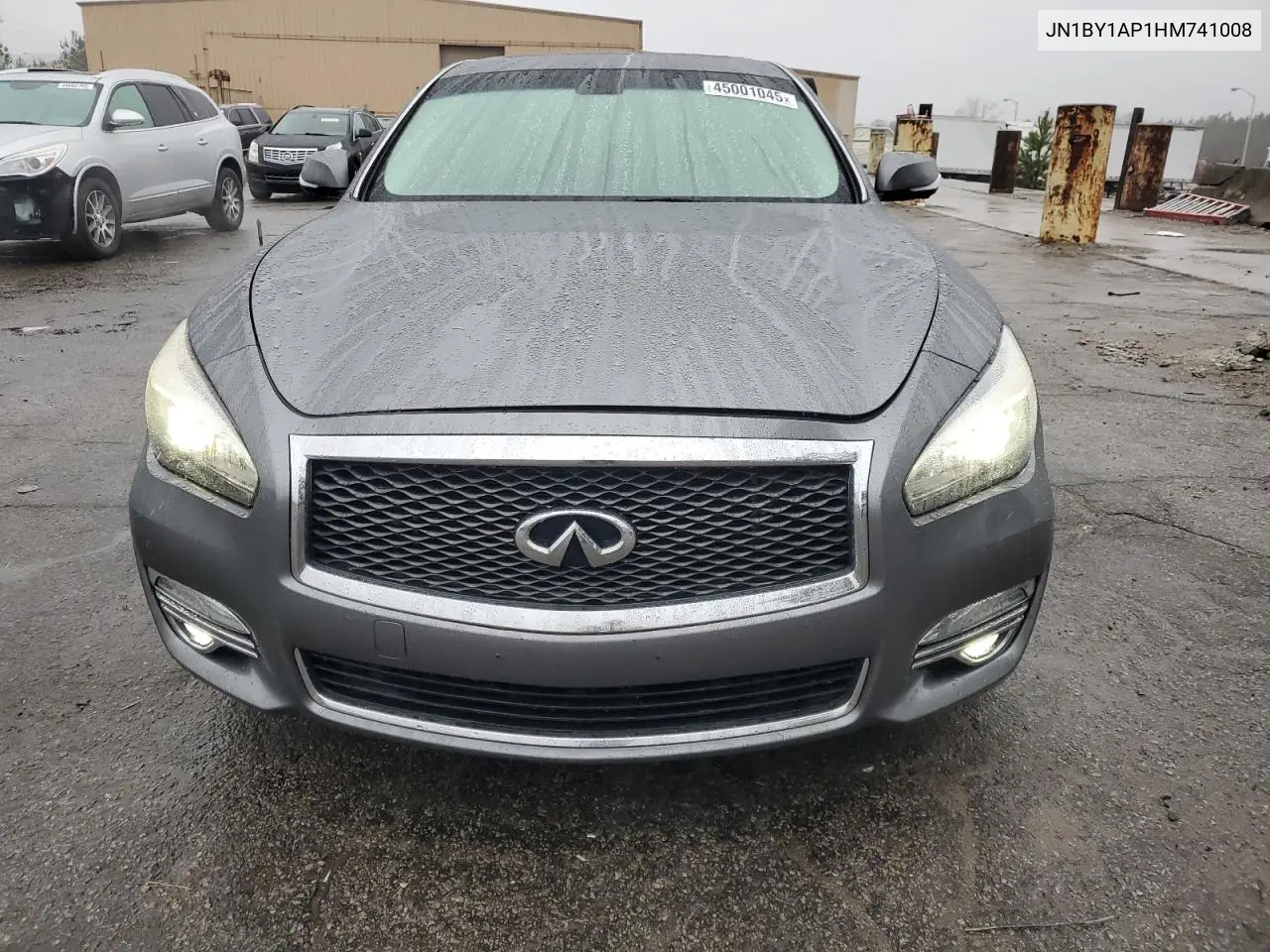 2017 Infiniti Q70 3.7 VIN: JN1BY1AP1HM741008 Lot: 45001045