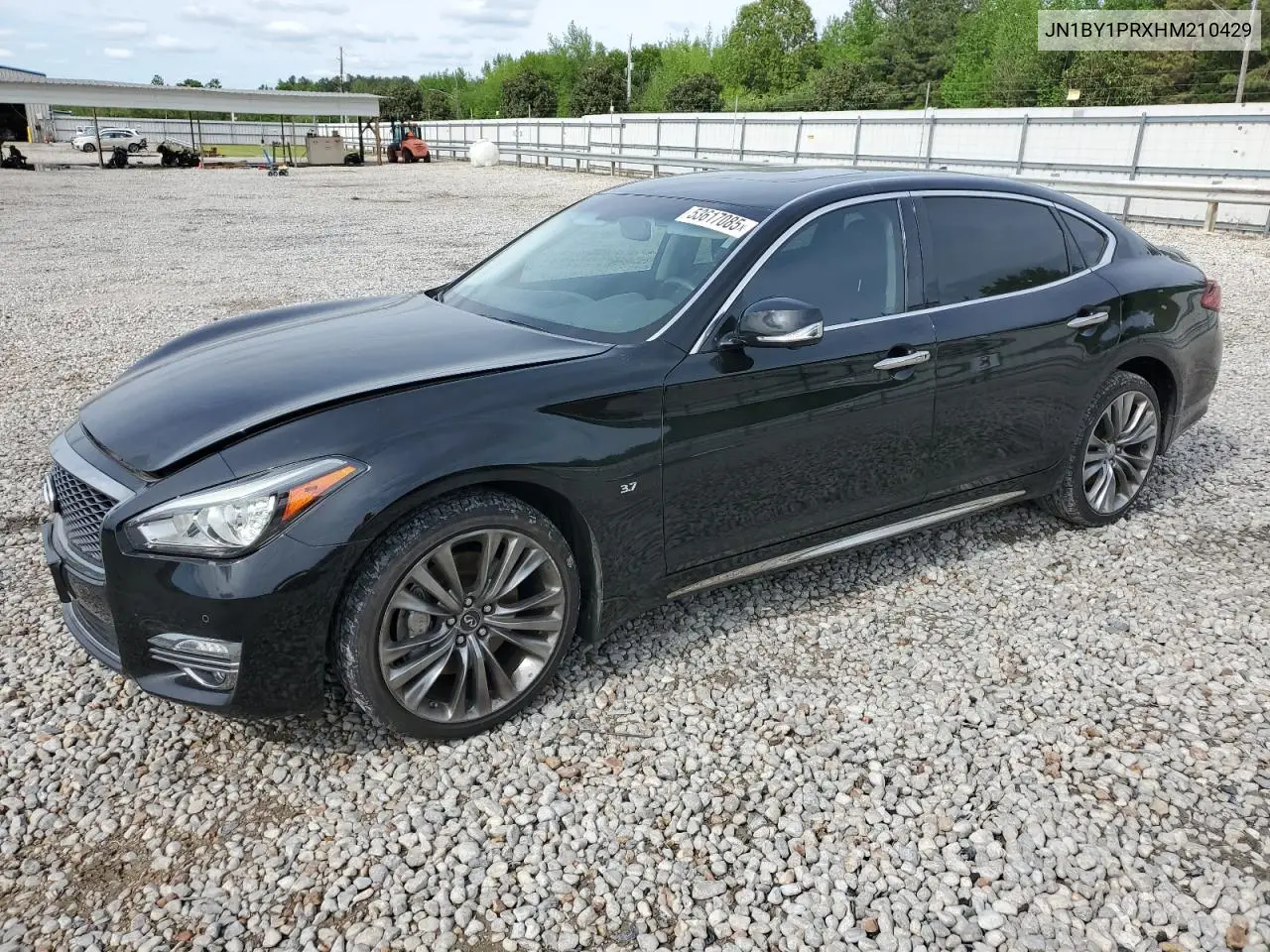 2017 Infiniti Q70L 3.7 VIN: JN1BY1PRXHM210429 Lot: 53617085