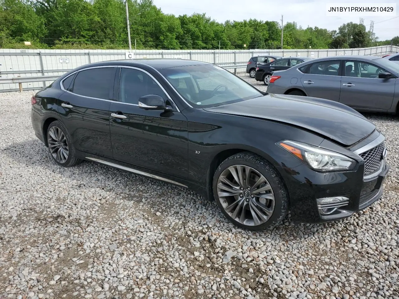 2017 Infiniti Q70L 3.7 VIN: JN1BY1PRXHM210429 Lot: 53617085