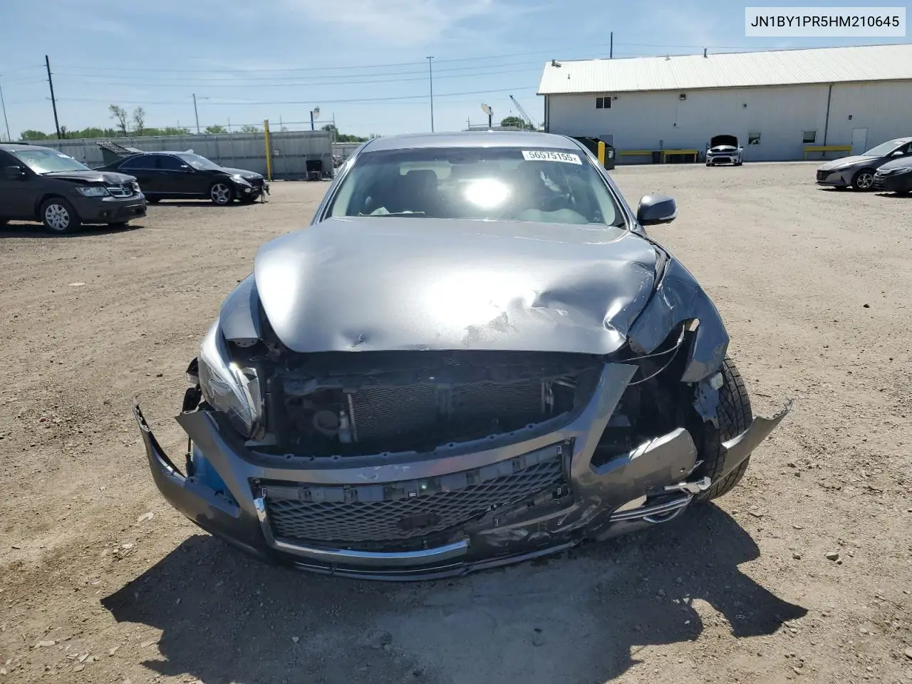 2017 Infiniti Q70L 3.7 VIN: JN1BY1PR5HM210645 Lot: 56575155