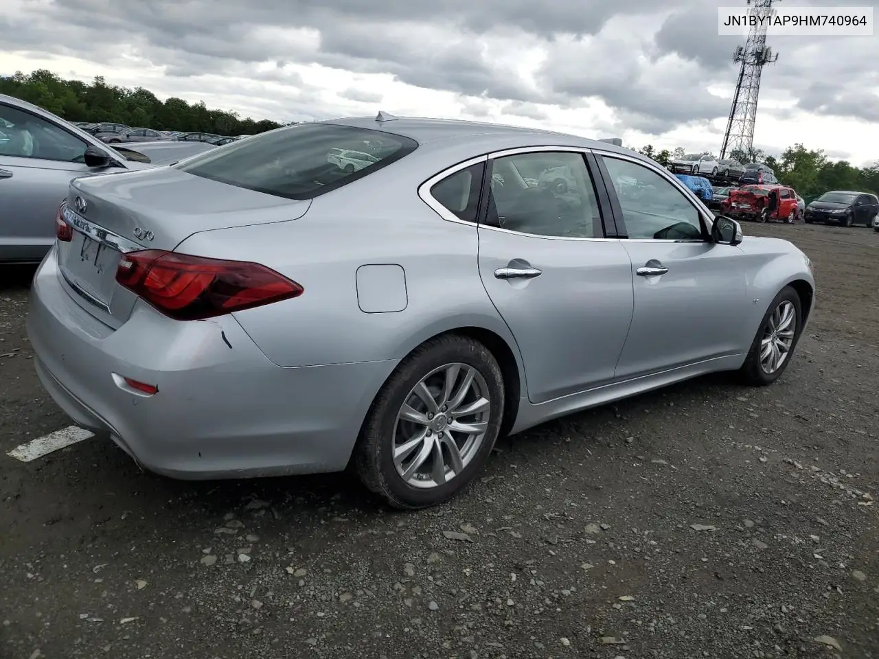 2017 Infiniti Q70 3.7 VIN: JN1BY1AP9HM740964 Lot: 58122295