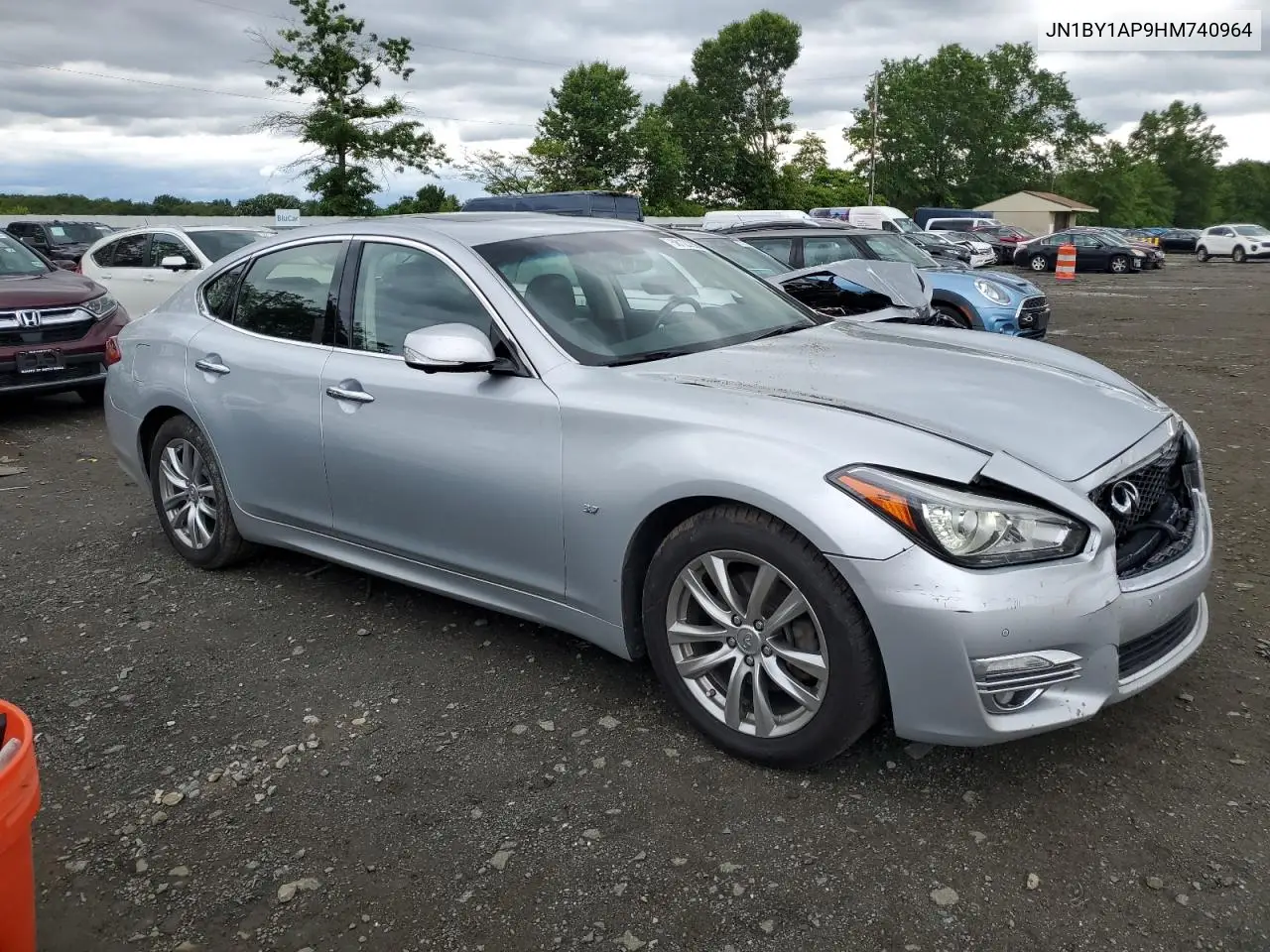 2017 Infiniti Q70 3.7 VIN: JN1BY1AP9HM740964 Lot: 58122295